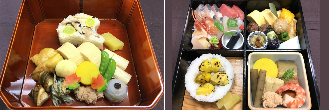 大徳寺重、松花堂弁当　